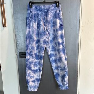 Champion Purple Tie-Dye Sweatpants EUC